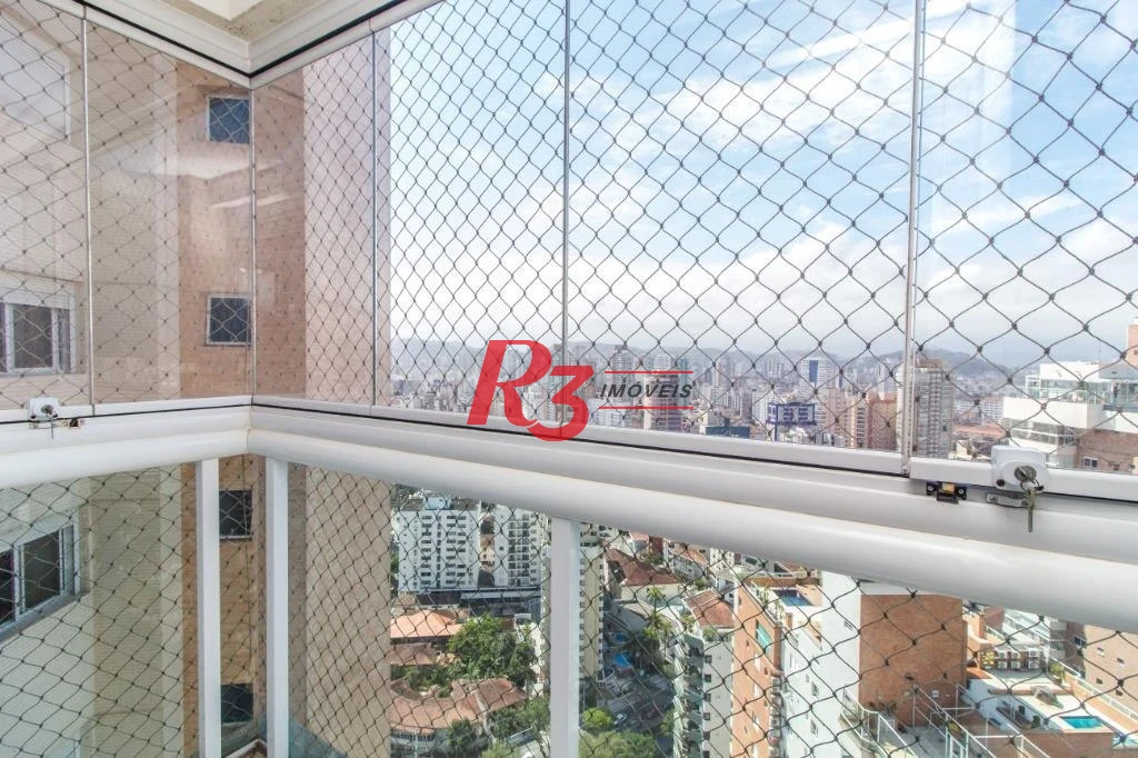Apartamento com 3 dormitórios à venda, 199 m² por R$ 3.730.000,00 - Boqueirão - Santos/SP