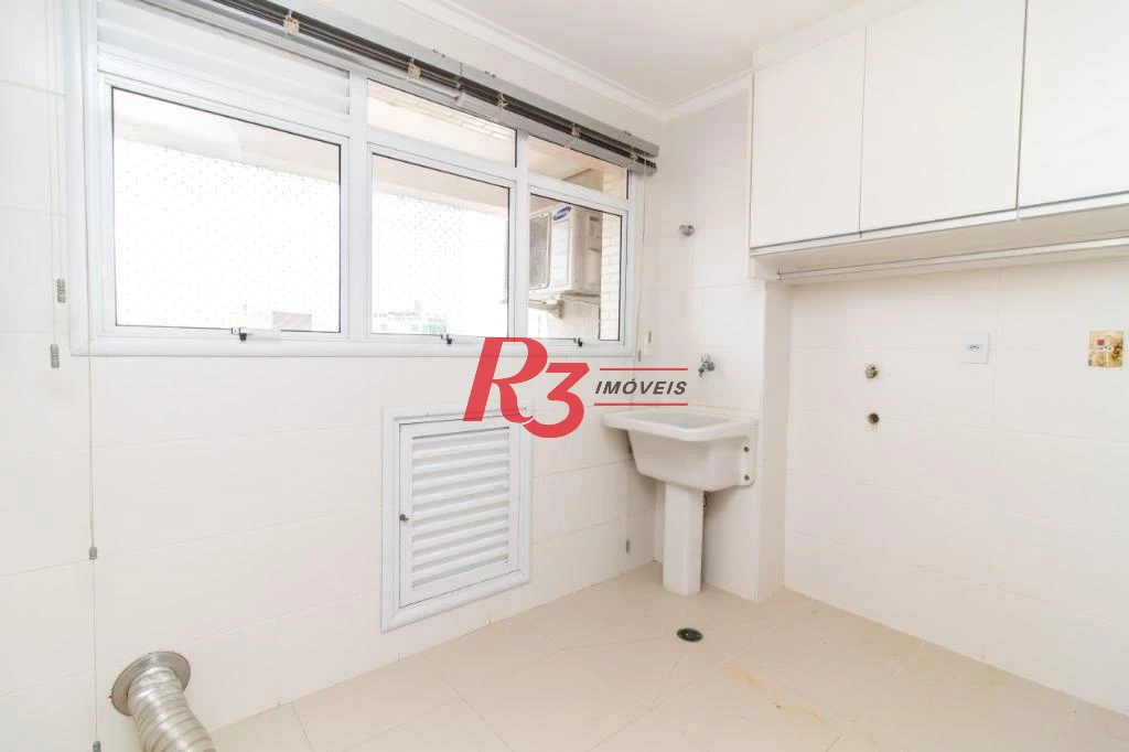 Apartamento com 3 dormitórios à venda, 199 m² por R$ 3.730.000,00 - Boqueirão - Santos/SP