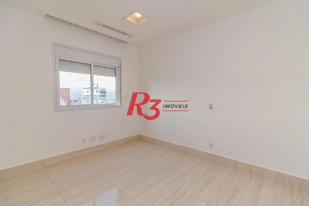 Apartamento com 3 dormitórios à venda, 199 m² por R$ 3.730.000,00 - Boqueirão - Santos/SP