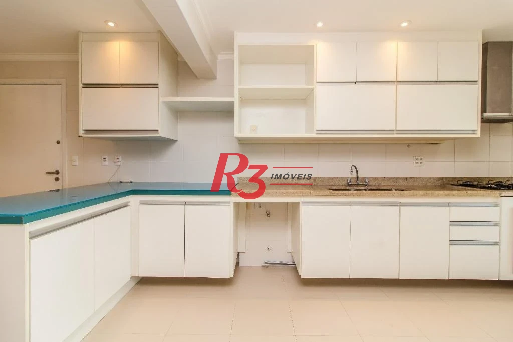 Apartamento com 3 dormitórios à venda, 199 m² por R$ 3.730.000,00 - Boqueirão - Santos/SP