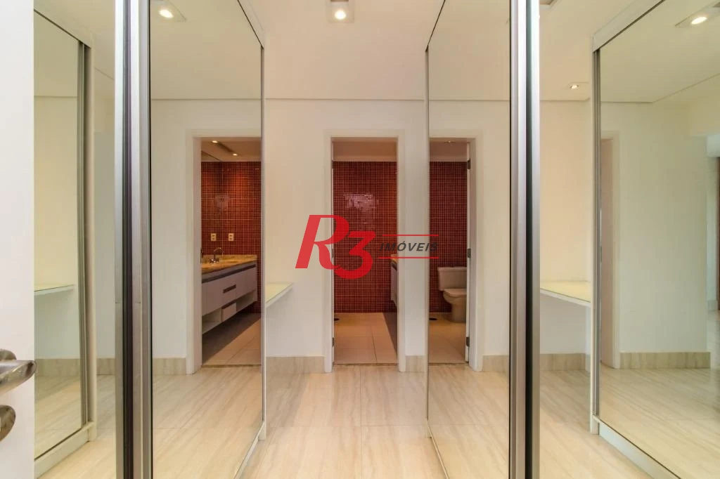 Apartamento com 3 dormitórios à venda, 199 m² por R$ 3.730.000,00 - Boqueirão - Santos/SP