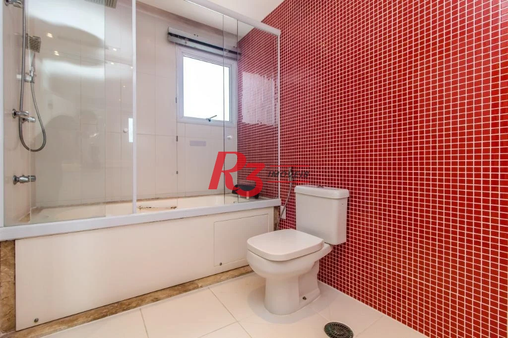 Apartamento com 3 dormitórios à venda, 199 m² por R$ 3.730.000,00 - Boqueirão - Santos/SP