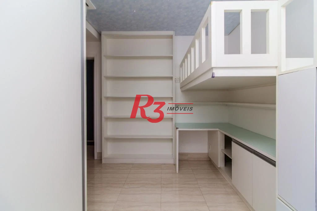 Apartamento com 3 dormitórios à venda, 199 m² por R$ 3.730.000,00 - Boqueirão - Santos/SP
