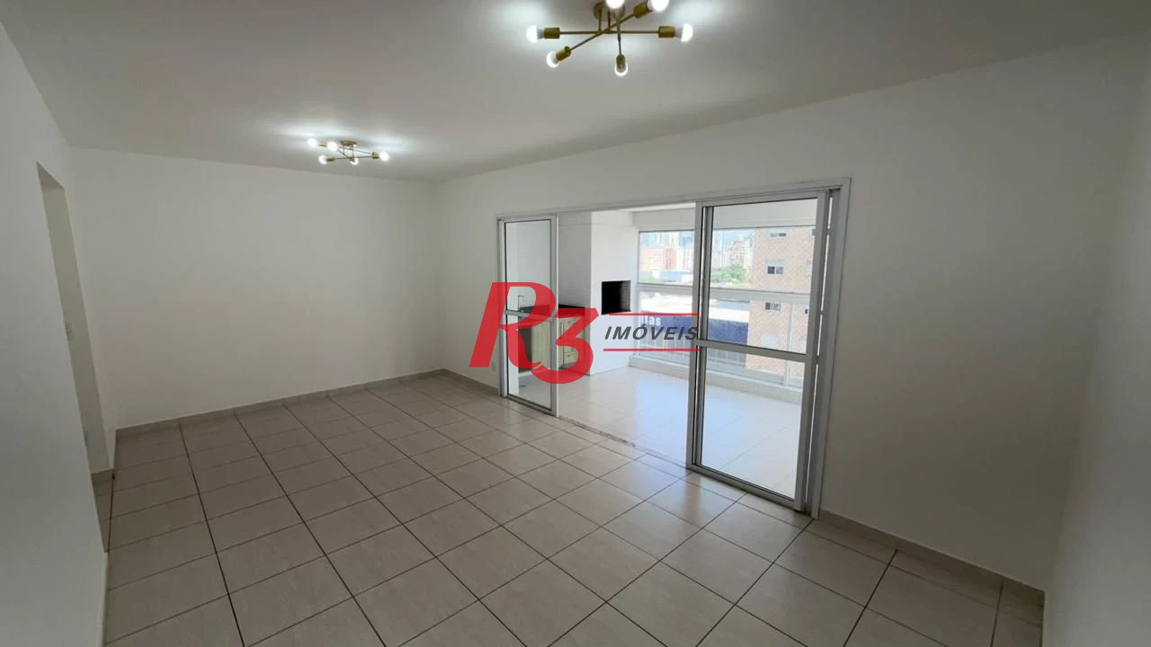 Apartamento com 3 dormitórios à venda, 111 m² por R$ 1.070.000,00 - Ponta da Praia - Santos/SP