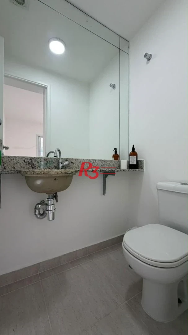 Apartamento com 3 dormitórios à venda, 111 m² por R$ 1.070.000,00 - Ponta da Praia - Santos/SP