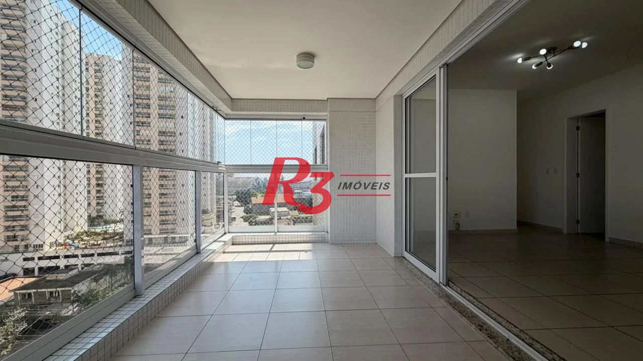 Apartamento com 3 dormitórios à venda, 111 m² por R$ 1.070.000,00 - Ponta da Praia - Santos/SP