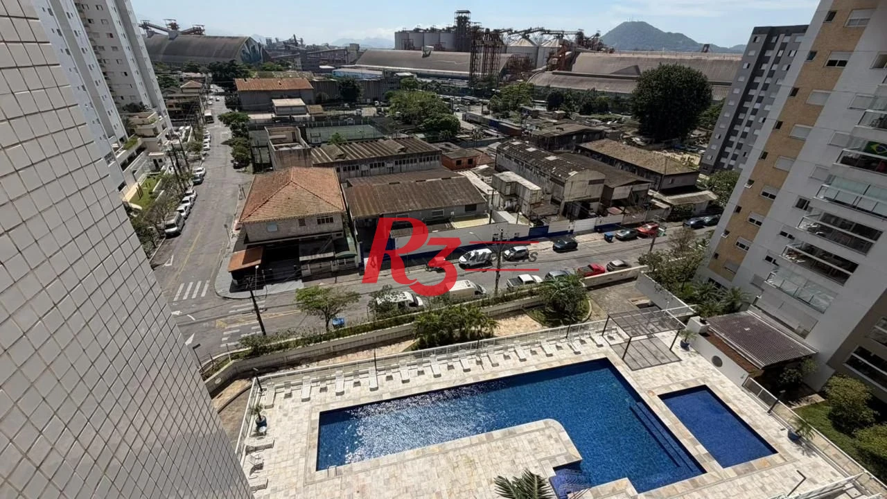 Apartamento com 3 dormitórios à venda, 111 m² por R$ 1.070.000,00 - Ponta da Praia - Santos/SP