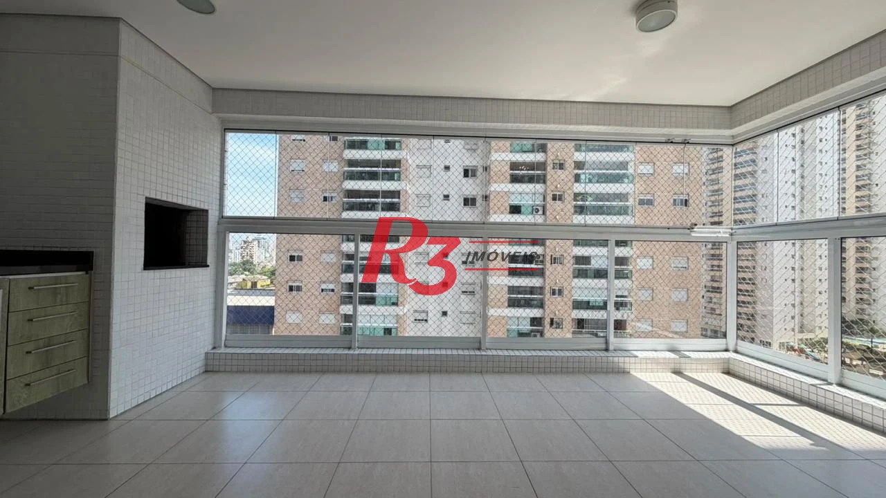 Apartamento com 3 dormitórios à venda, 111 m² por R$ 1.070.000,00 - Ponta da Praia - Santos/SP