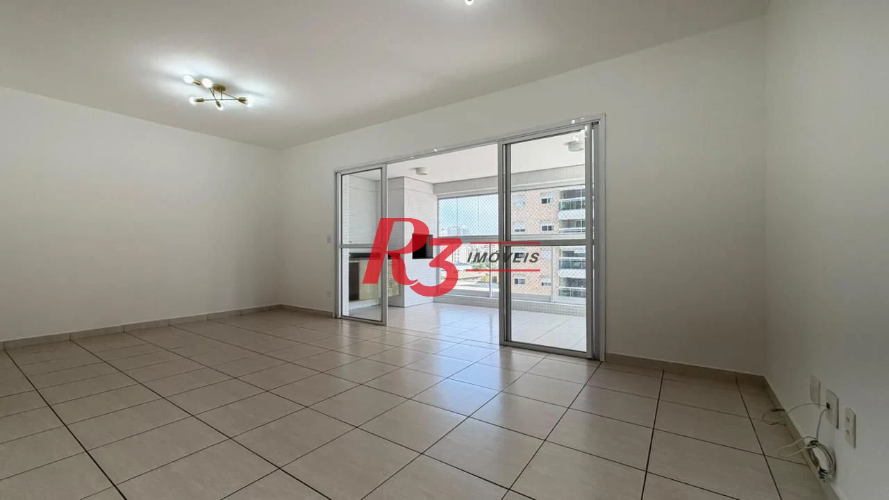 Apartamento com 3 dormitórios à venda, 111 m² por R$ 1.070.000,00 - Ponta da Praia - Santos/SP