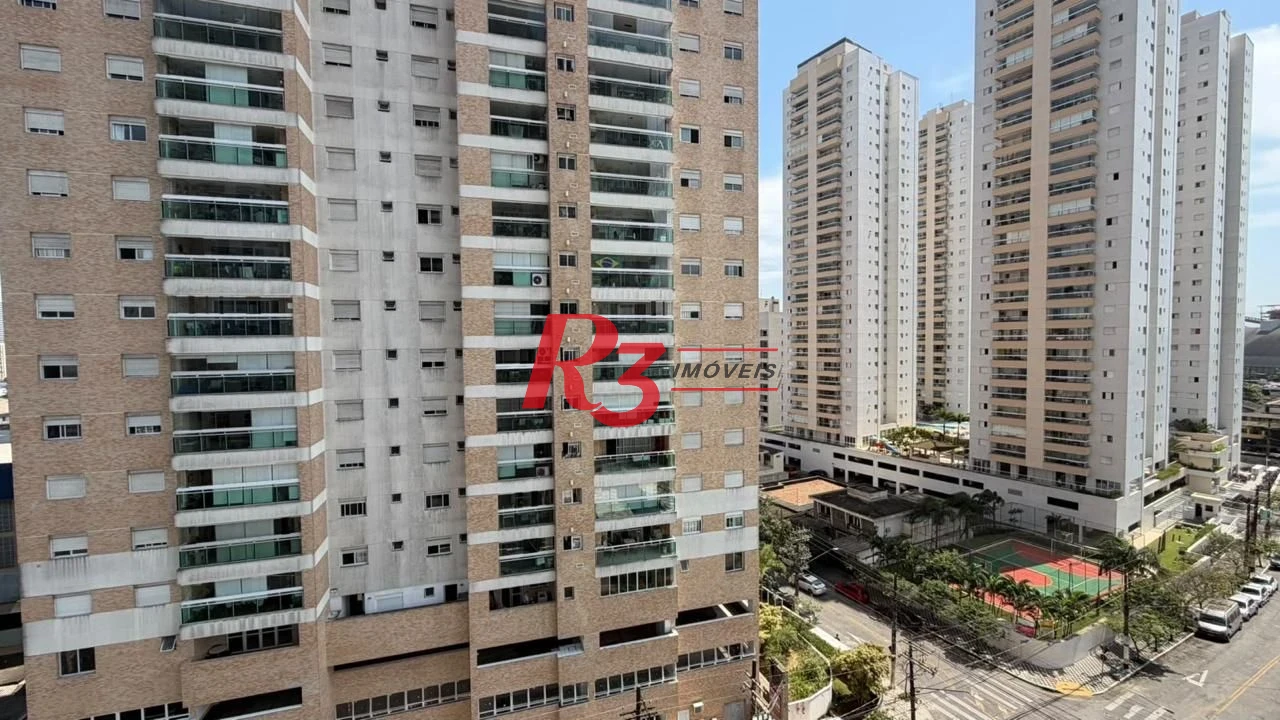 Apartamento com 3 dormitórios à venda, 111 m² por R$ 1.070.000,00 - Ponta da Praia - Santos/SP
