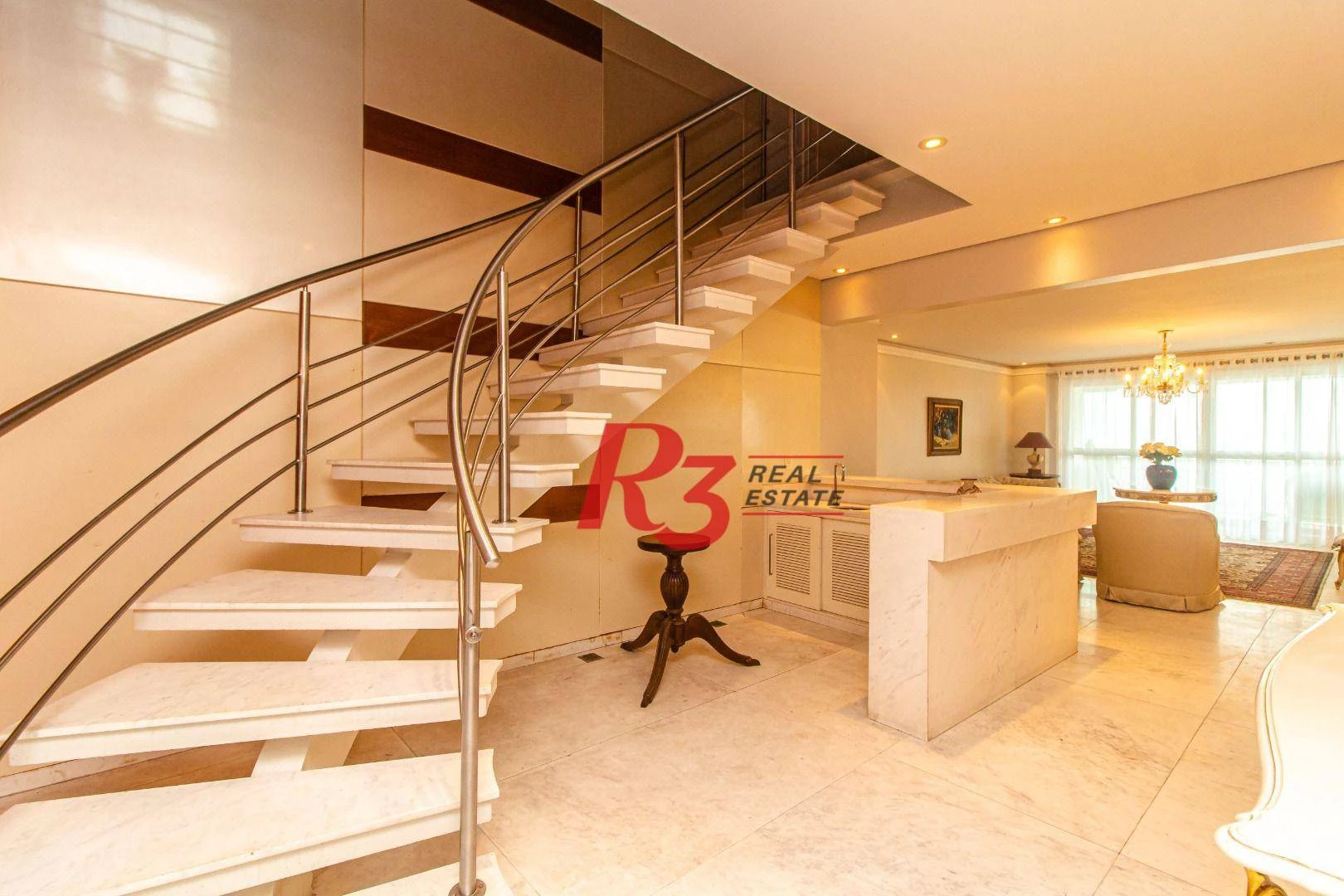 Cobertura para alugar, 600 m² por R$ 27.000,00/mês - Ponta da Praia - Santos/SP