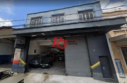 Galpão para alugar, 525 m² - Paquetá - Santos/SP