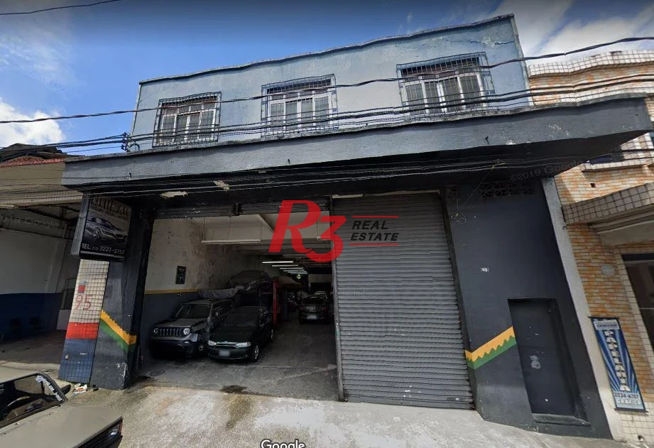 Galpão para alugar, 525 m² - Paquetá - Santos/SP