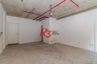 Sala à venda, 43 m² - Valongo - Santos/SP