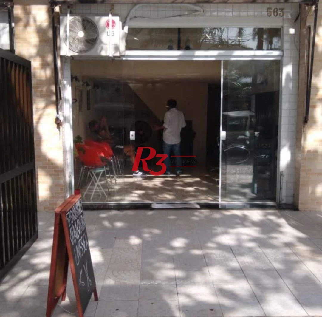 Loja para alugar, 28 m² por R$ 4.500,00/mês - Boqueirão - Santos/SP