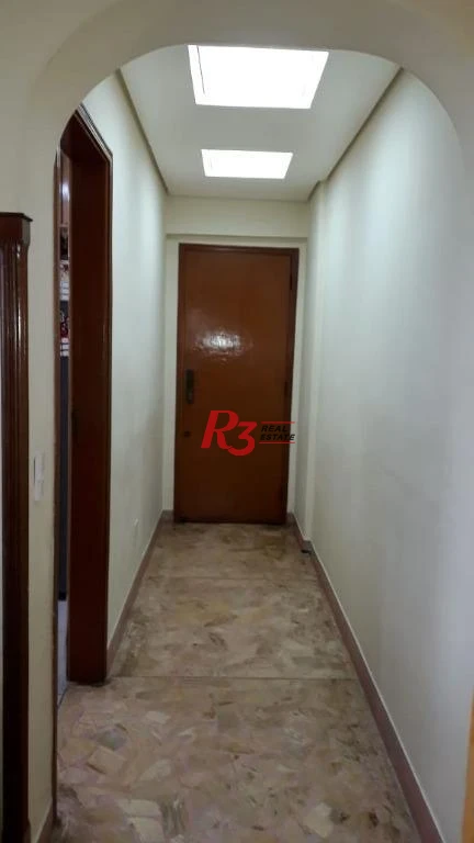 Apartamento com 3 dormitórios à venda, 130 m² - Gonzaga - Santos/SP