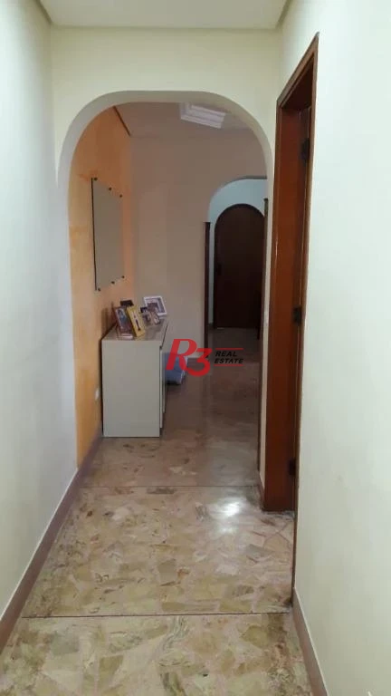Apartamento com 3 dormitórios à venda, 130 m² - Gonzaga - Santos/SP