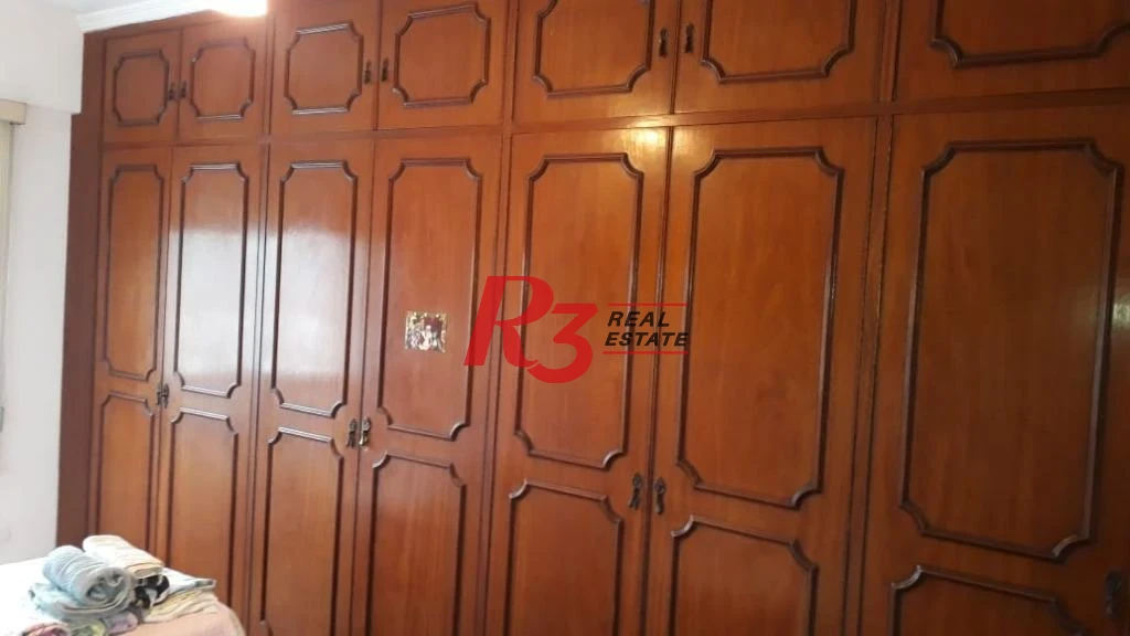 Apartamento com 3 dormitórios à venda, 130 m² - Gonzaga - Santos/SP