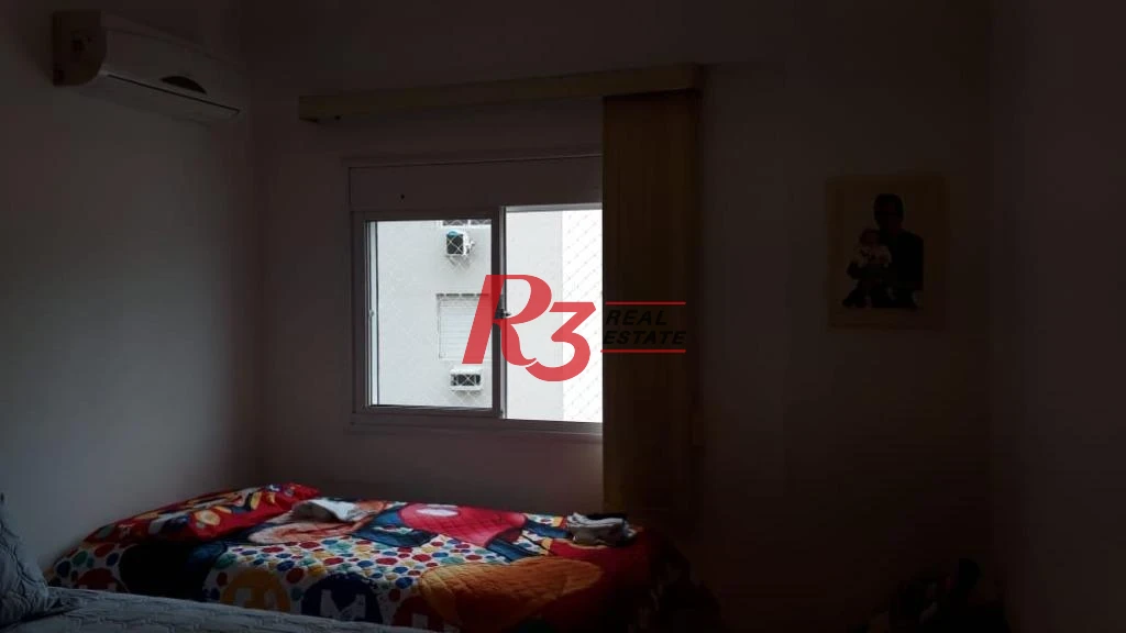 Apartamento com 3 dormitórios à venda, 130 m² - Gonzaga - Santos/SP