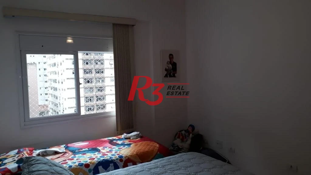 Apartamento com 3 dormitórios à venda, 130 m² - Gonzaga - Santos/SP
