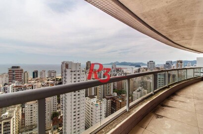 Apartamento com 4 dormitórios à venda, 361 m² - Boqueirão - Santos/SP
