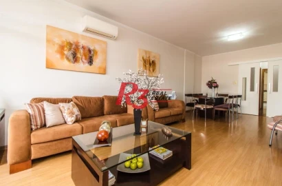 Apartamento à venda, 166 m² por R$ 1.660.000,00 - Aparecida - Santos/SP