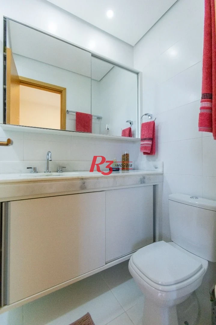 Apartamento com 2 dormitórios à venda, 83 m² por R$ 1.500.000,00 - Vila Rica - Santos/SP