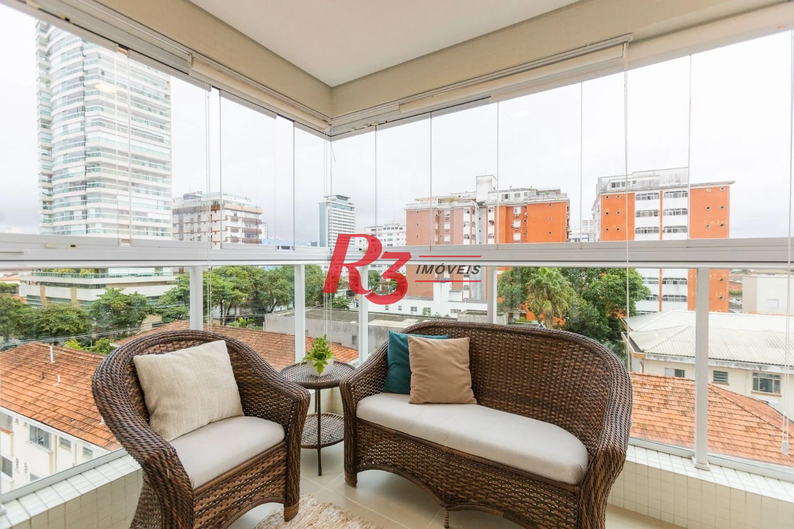 Apartamento com 2 dormitórios à venda, 83 m² por R$ 1.500.000,00 - Vila Rica - Santos/SP