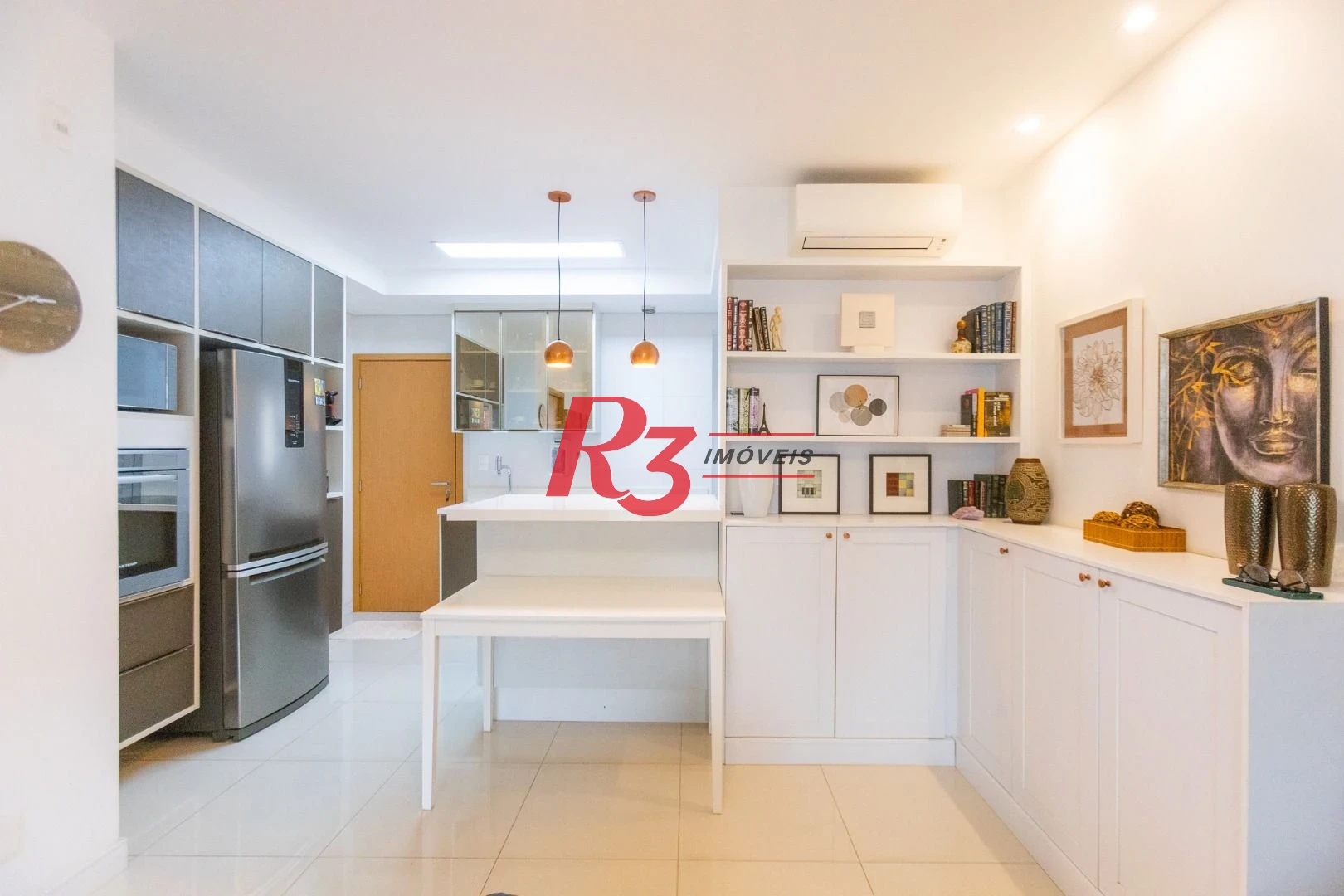 Apartamento com 2 dormitórios à venda, 83 m² por R$ 1.500.000,00 - Vila Rica - Santos/SP