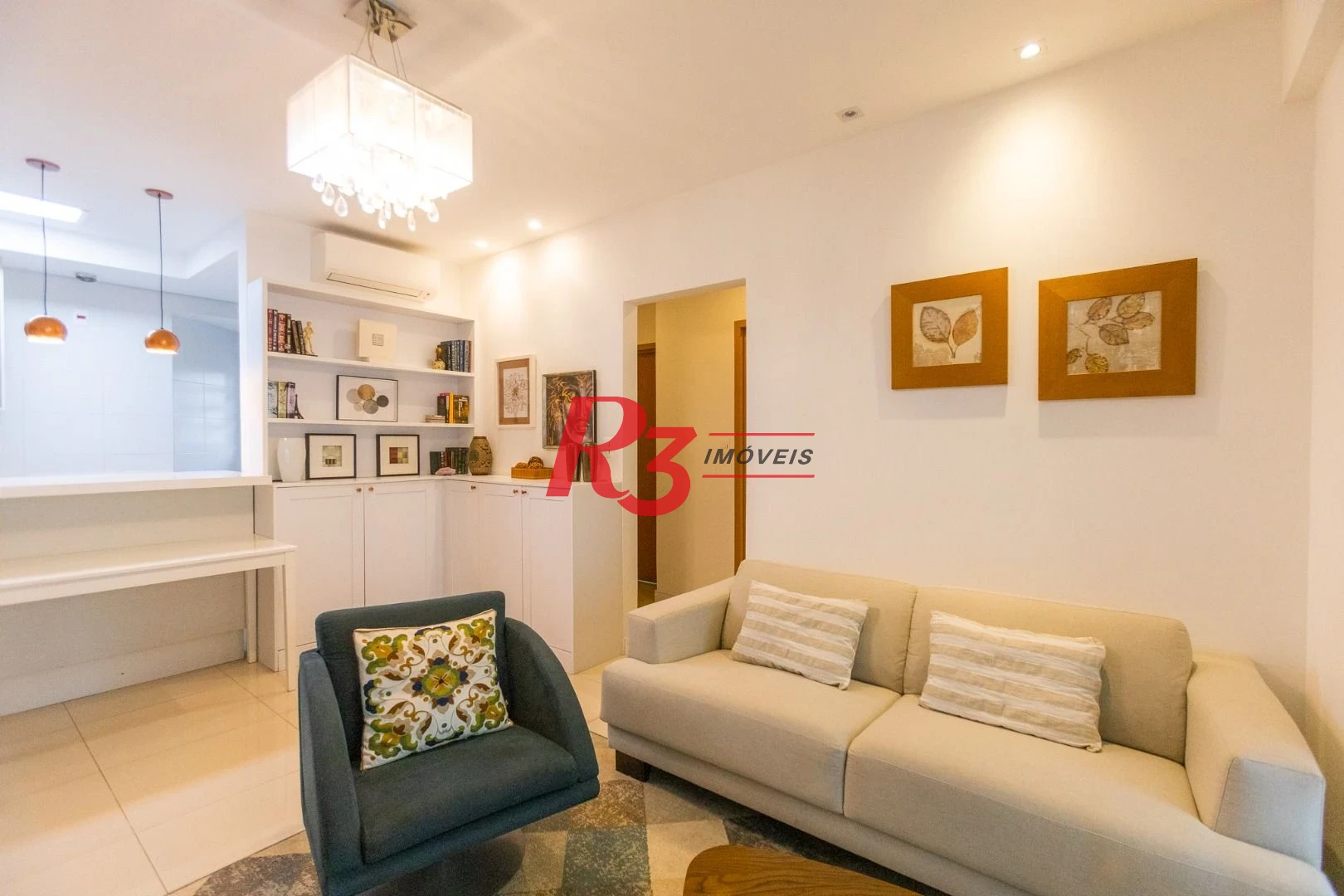 Apartamento com 2 dormitórios à venda, 83 m² por R$ 1.500.000,00 - Vila Rica - Santos/SP