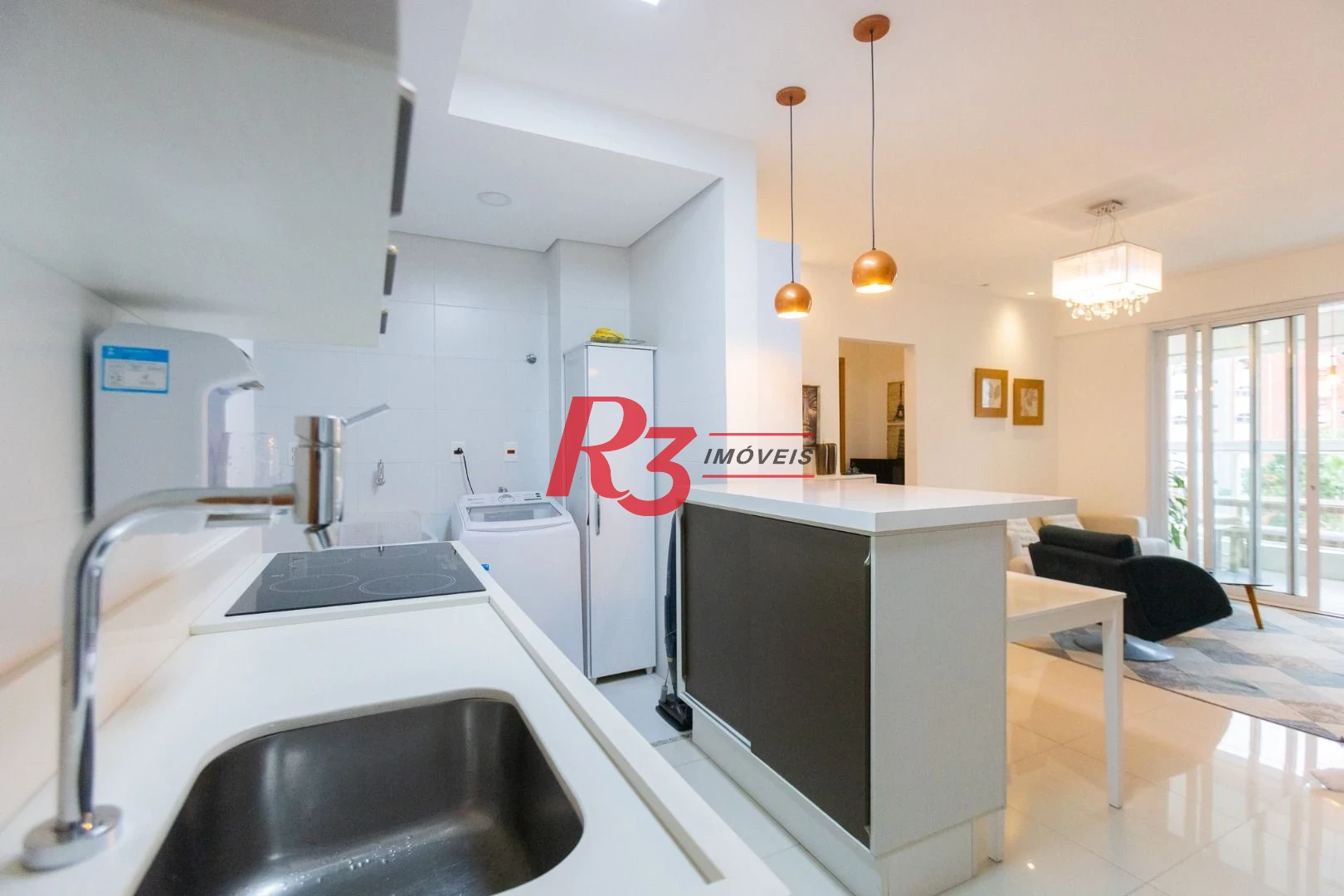 Apartamento com 2 dormitórios à venda, 83 m² por R$ 1.500.000,00 - Vila Rica - Santos/SP