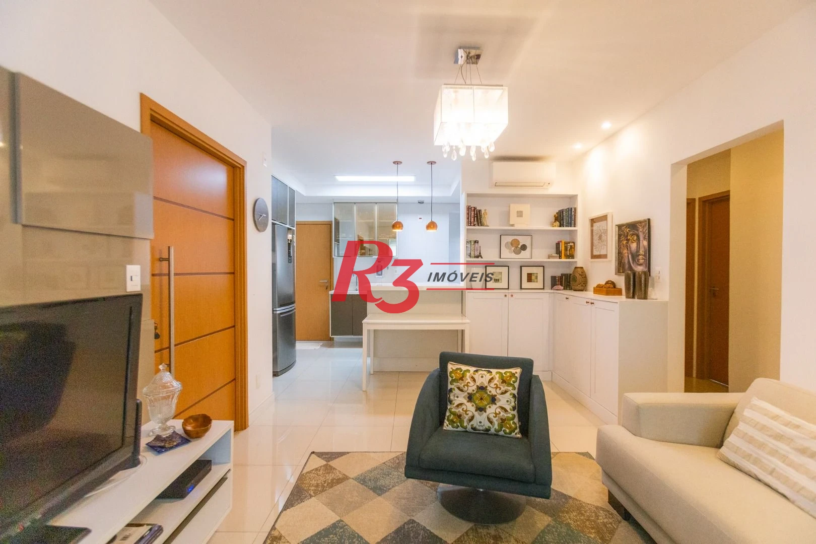 Apartamento com 2 dormitórios à venda, 83 m² por R$ 1.500.000,00 - Vila Rica - Santos/SP