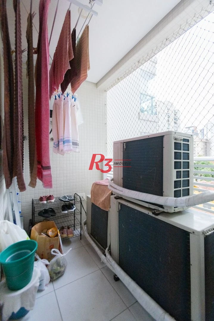 Apartamento com 2 dormitórios à venda, 83 m² por R$ 1.500.000,00 - Vila Rica - Santos/SP