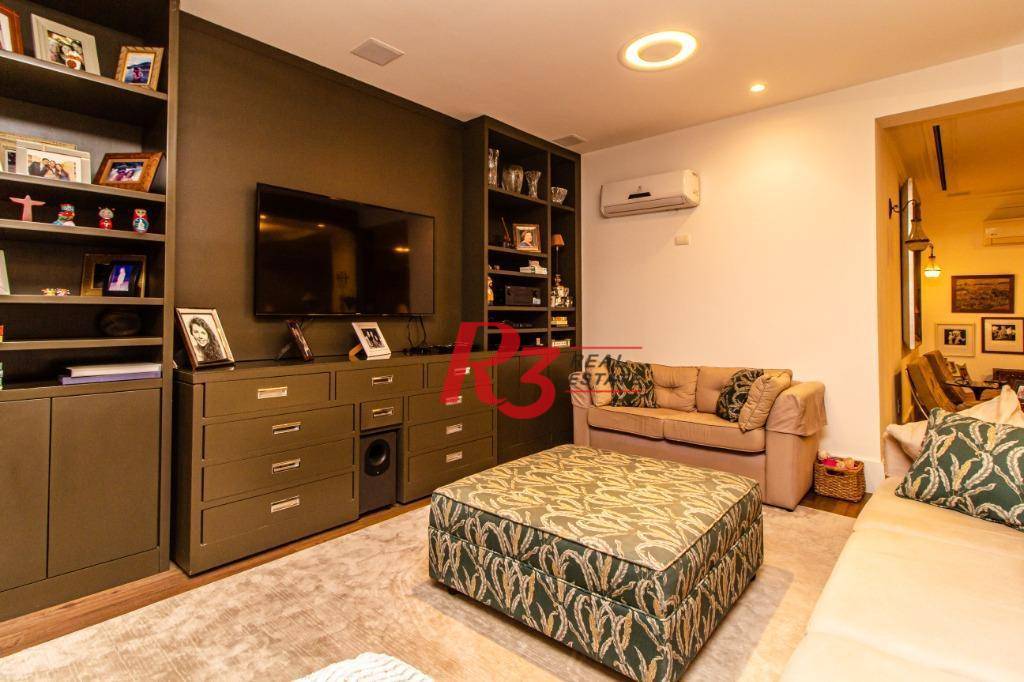 Apartamento com 4 dormitórios à venda, 292 m² - Boqueirão - Santos/SP