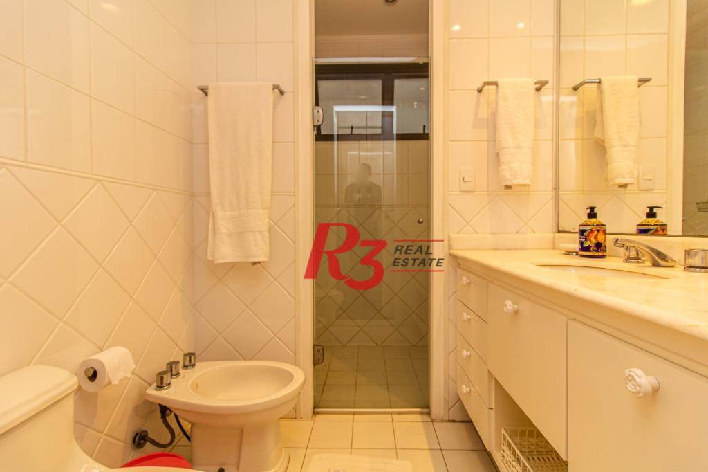 Apartamento com 4 dormitórios à venda, 292 m² - Boqueirão - Santos/SP