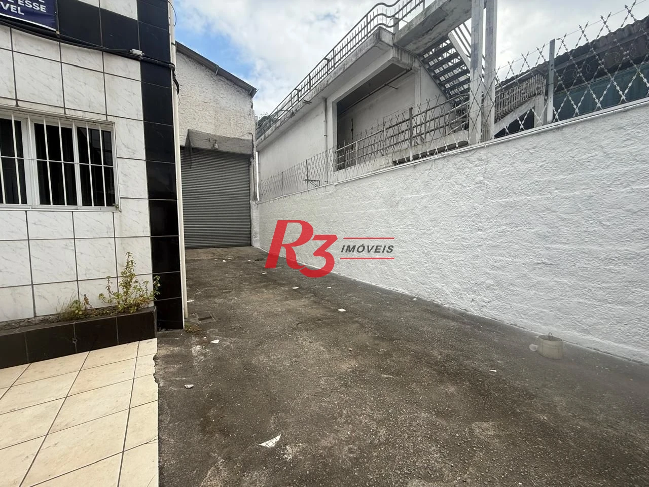 Galpão para alugar, 800 m² por R$ 25.907,00/mês - Macuco - Santos/SP
