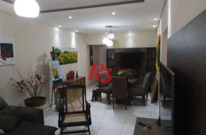 Apartamento com 3 dormitórios à venda, 88 m² por R$ 467.000,00 - Centro - São Vicente/SP