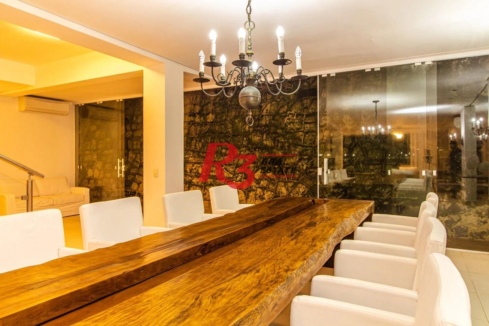Apartamento Duplex para alugar, 292 m² por R$ 27.360,61/mês - Loteamento João Batista Julião - Guarujá/SP