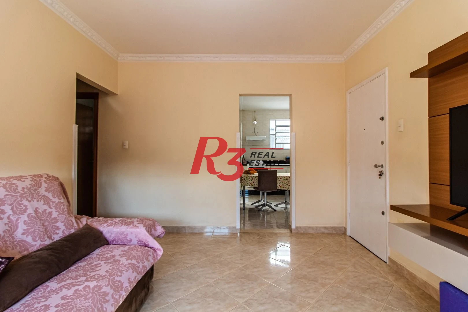Apartamento com 2 dormitórios à venda, 75 m² por R$ 410.000,00 - Boqueirão - Santos/SP
