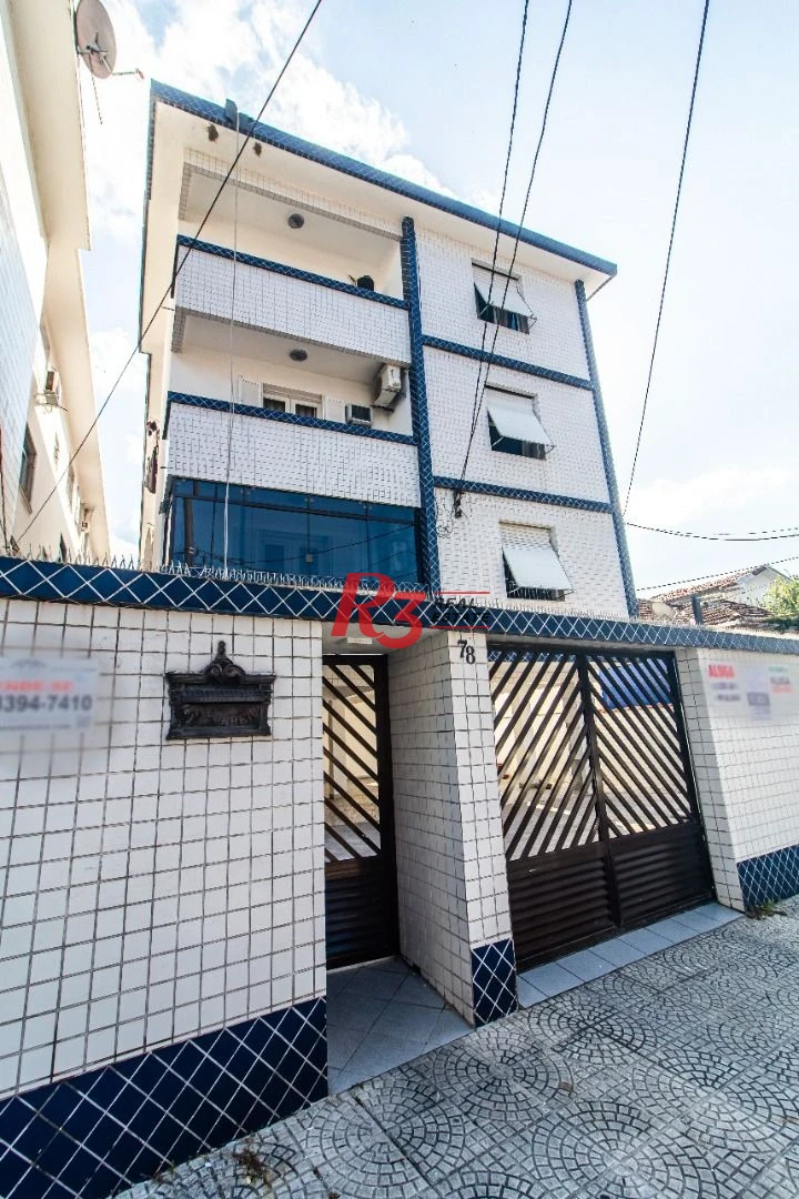 Apartamento com 2 dormitórios à venda, 75 m² por R$ 410.000,00 - Boqueirão - Santos/SP