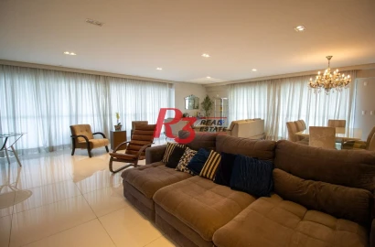 Apartamento à venda, 324 m² por R$ 5.500.000,00 - Aparecida - Santos/SP