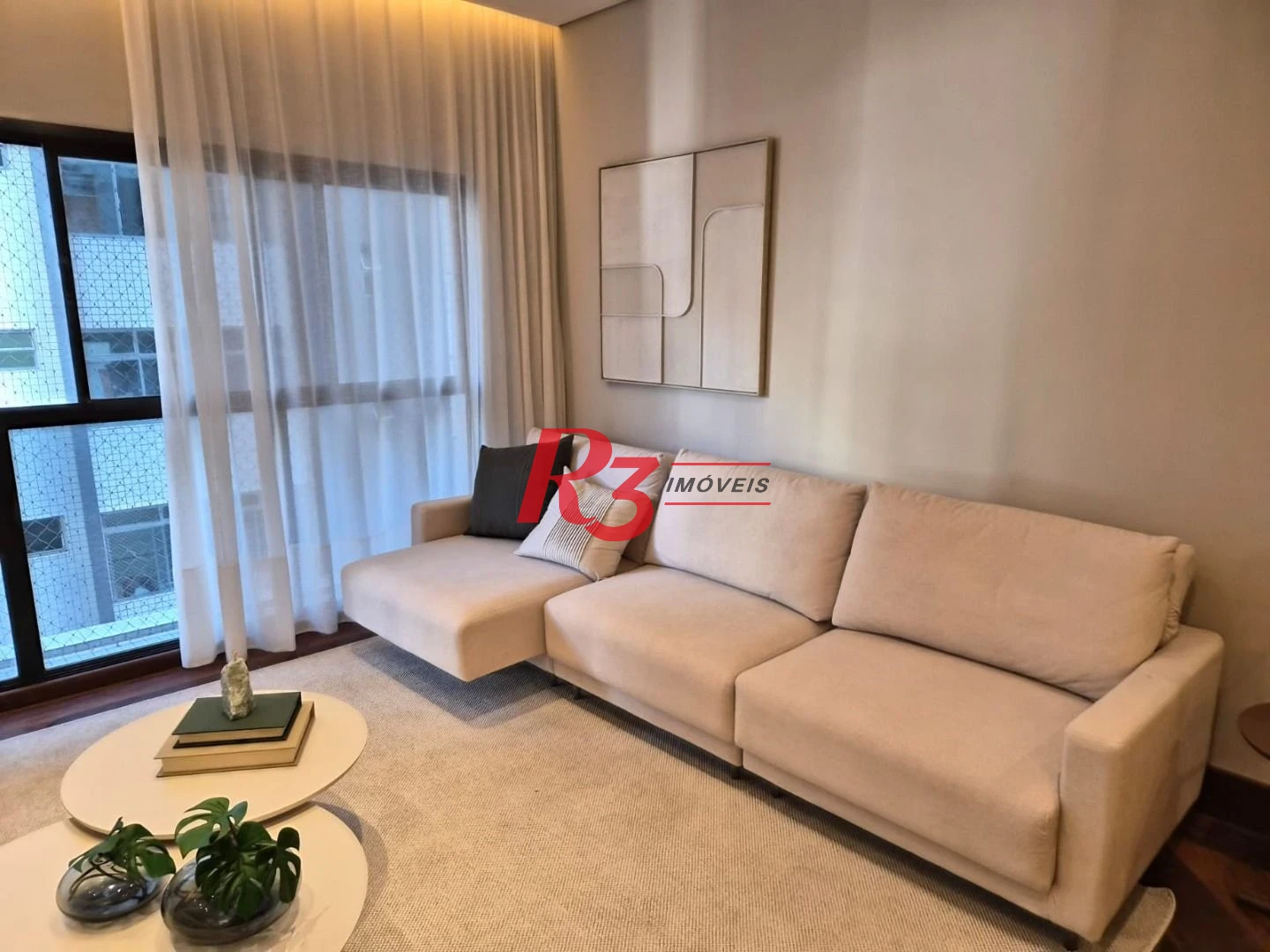 Apartamento com 3 dormitórios à venda, 143 m² por R$ 1.850.000,00 - Aparecida - Santos/SP