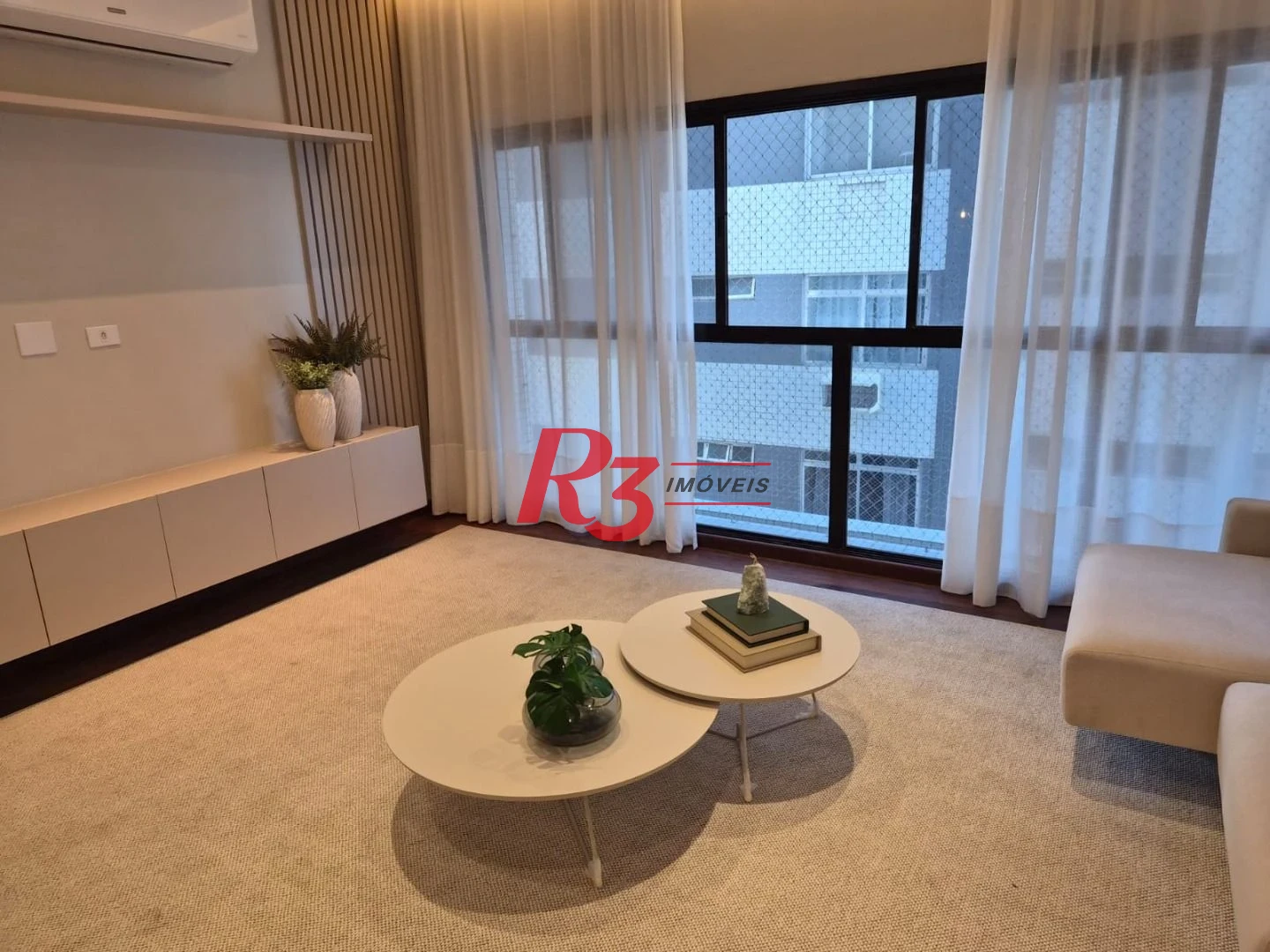 Apartamento com 3 dormitórios à venda, 143 m² por R$ 1.850.000,00 - Aparecida - Santos/SP