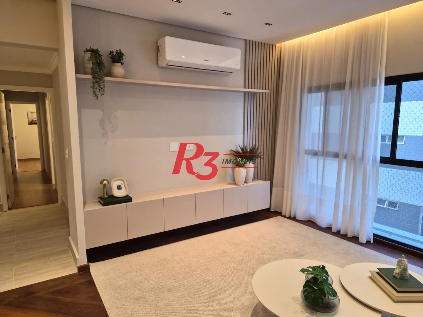 Apartamento com 3 dormitórios à venda, 143 m² por R$ 1.850.000,00 - Aparecida - Santos/SP