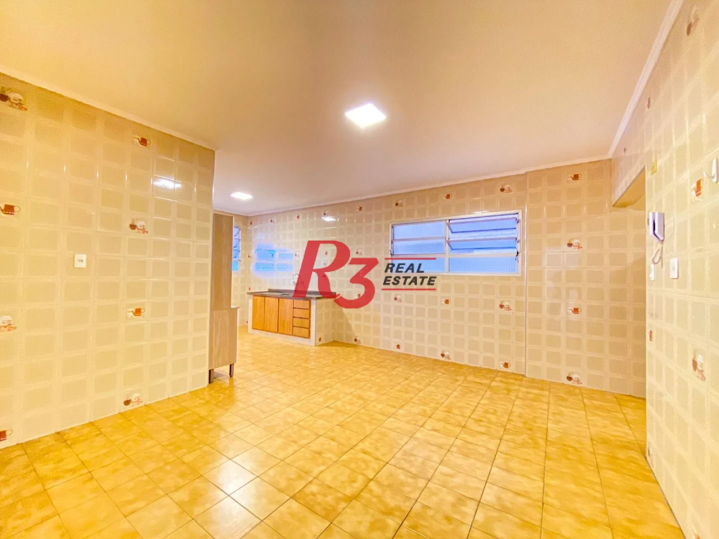 Apartamento com 3 dormitórios para alugar, 200 m² por R$ 6.968,36/mês - Embaré - Santos/SP