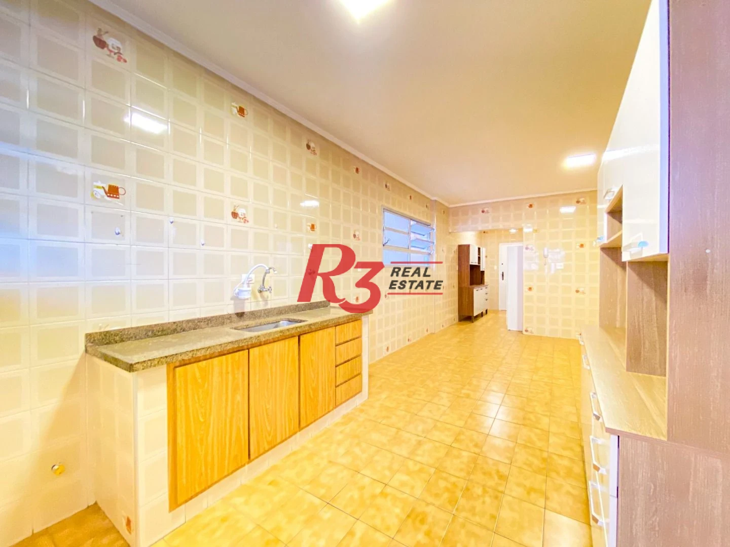 Apartamento com 3 dormitórios para alugar, 200 m² por R$ 6.968,36/mês - Embaré - Santos/SP