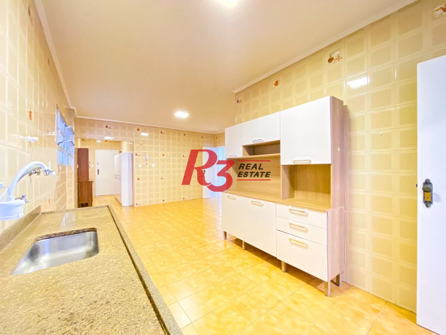 Apartamento com 3 dormitórios para alugar, 200 m² por R$ 6.968,36/mês - Embaré - Santos/SP