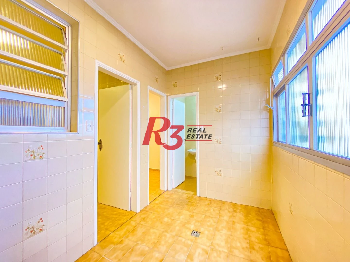 Apartamento com 3 dormitórios para alugar, 200 m² por R$ 6.968,36/mês - Embaré - Santos/SP