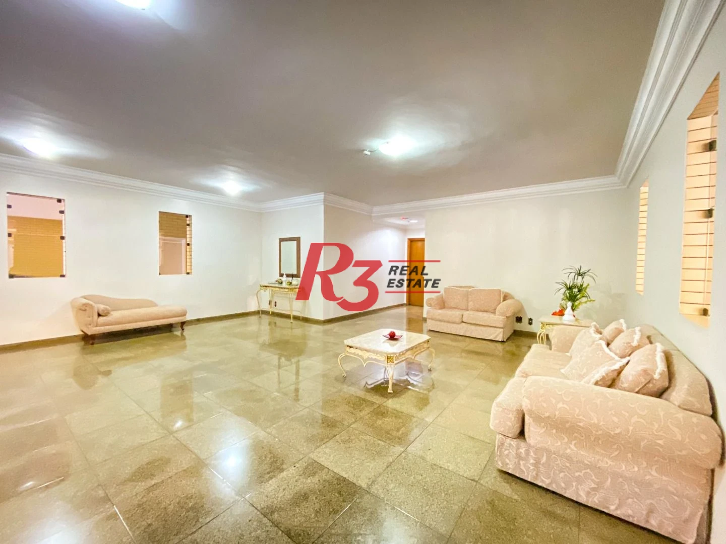 Apartamento com 3 dormitórios para alugar, 200 m² por R$ 6.968,36/mês - Embaré - Santos/SP