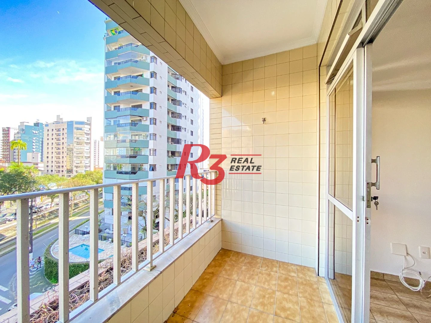 Apartamento com 3 dormitórios para alugar, 200 m² por R$ 6.968,36/mês - Embaré - Santos/SP